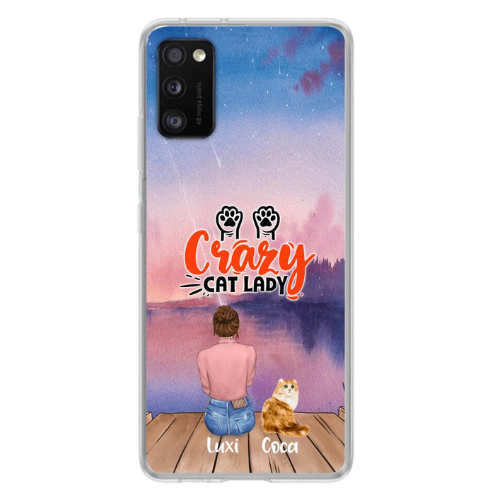 Personalized Cat Mom Phone Case - Up to 5 Cats - Gift Idea For Cat Lover - Best Cat Mom Ever - Case For iPhone And Samsung