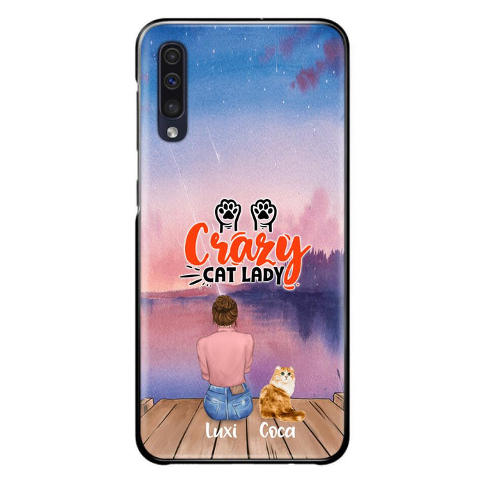 Personalized Cat Mom Phone Case - Up to 5 Cats - Gift Idea For Cat Lover - Best Cat Mom Ever - Case For iPhone And Samsung