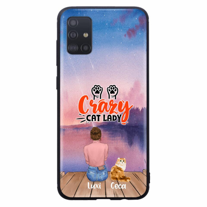 Personalized Cat Mom Phone Case - Up to 5 Cats - Gift Idea For Cat Lover - Best Cat Mom Ever - Case For iPhone And Samsung