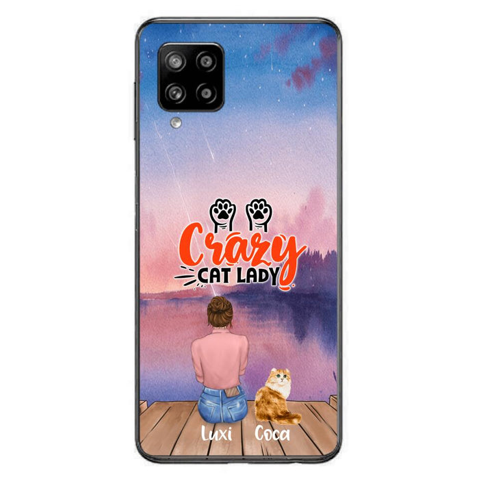 Personalized Cat Mom Phone Case - Up to 5 Cats - Gift Idea For Cat Lover - Best Cat Mom Ever - Case For iPhone And Samsung