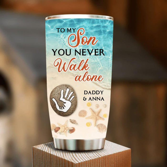 Personalized Dad And Son/Daughter Best Friends For Life Tumbler - Gift Idea For Father's Day - Gift For Son/Daughter From Dad