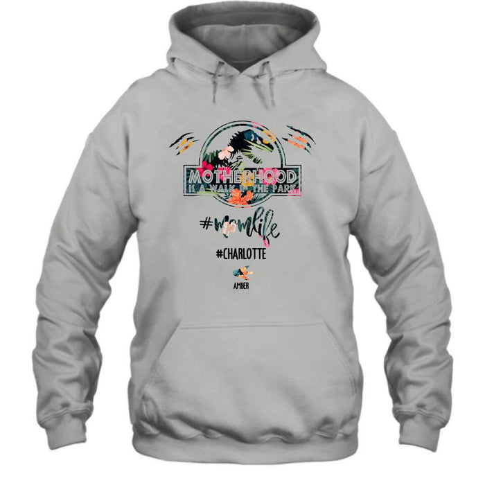 Personalized Mama Dinosaur T-Shirt - Best Gift For Mothers - 2QCGS1