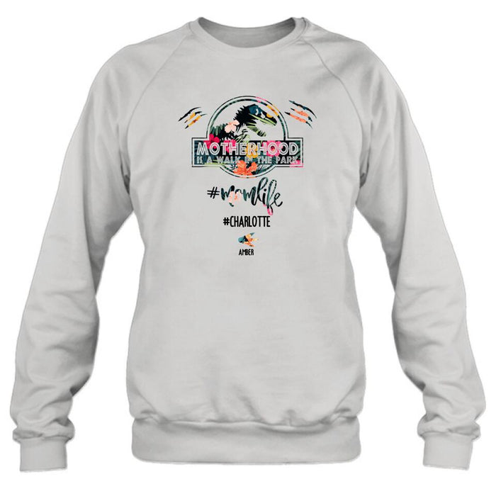 Personalized Mama Dinosaur T-Shirt - Best Gift For Mothers - 2QCGS1