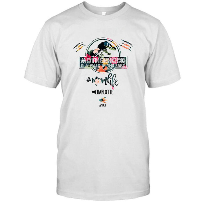 Personalized Mama Dinosaur T-Shirt - Best Gift For Mothers - 2QCGS1
