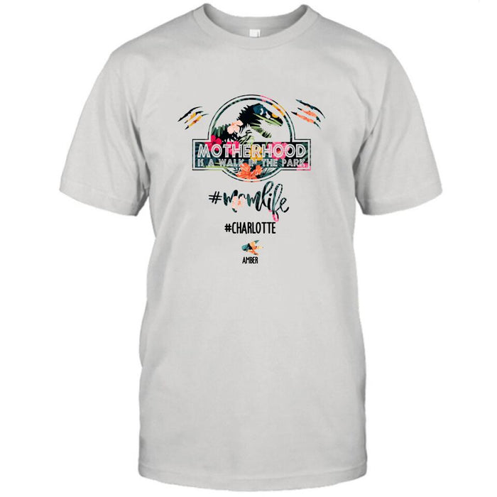 Personalized Mama Dinosaur T-Shirt - Best Gift For Mothers - 2QCGS1
