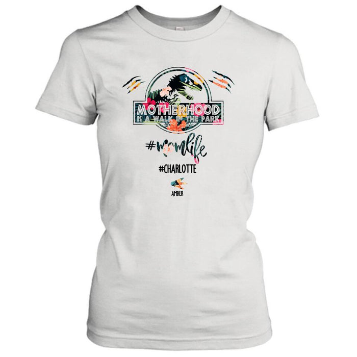 Personalized Mama Dinosaur T-Shirt - Best Gift For Mothers - 2QCGS1