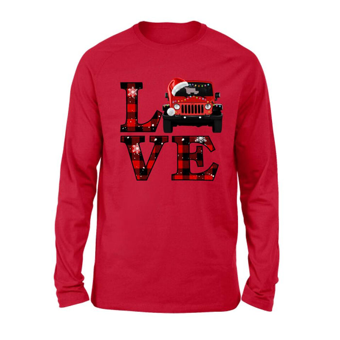 Personalized Love Off-road Car Sweatshirt - Christmas Gift Idea For Off-road Lovers