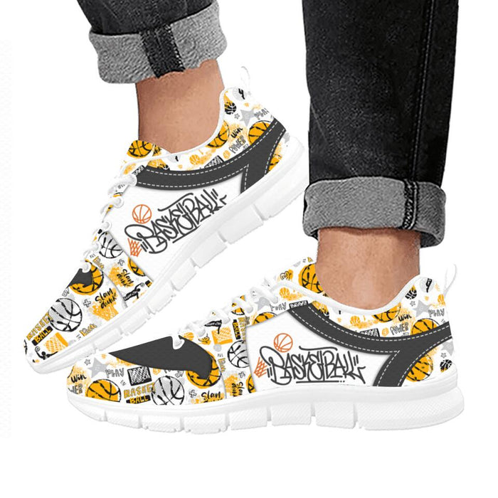 Personalized Basketball Girl Sneakers - Gift Idea For Basketball Lovers