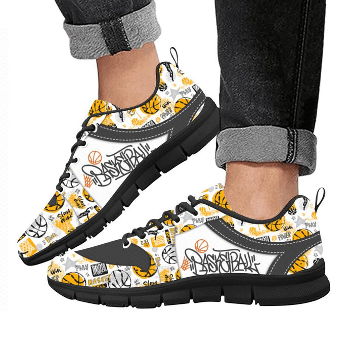 Personalized Basketball Girl Sneakers - Gift Idea For Basketball Lovers