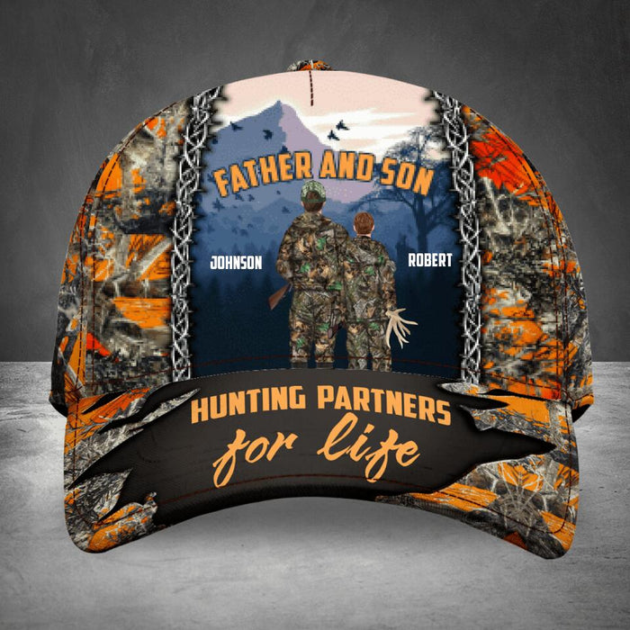 Custom Personalized Hunting Cap - Gift Idea For Hunting Lover - Father And Son