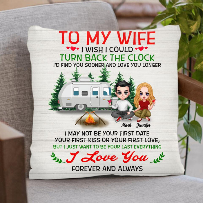 Personalized To My Wife Pillow Cover/Fleece Blanket/Quilt - Gift For Wife/Husband - I Love You Forever And Always