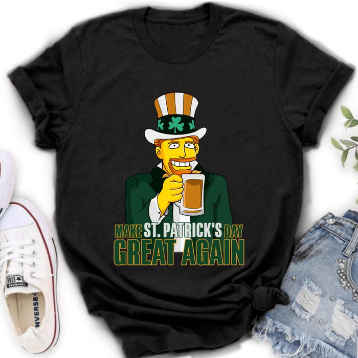 Personalized St. Patrick's Day Shirt - Make St. Patrick's Day Great Again