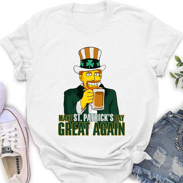 Personalized St. Patrick's Day Shirt - Make St. Patrick's Day Great Again
