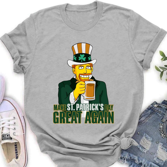 Personalized St. Patrick's Day Shirt - Make St. Patrick's Day Great Again