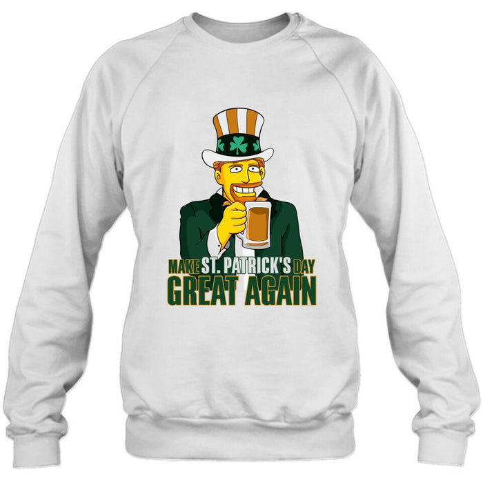 Personalized St. Patrick's Day Shirt - Make St. Patrick's Day Great Again