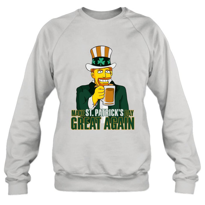 Personalized St. Patrick's Day Shirt - Make St. Patrick's Day Great Again