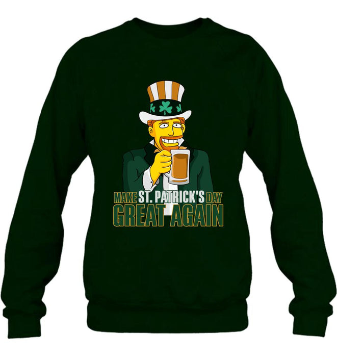 Personalized St. Patrick's Day Shirt - Make St. Patrick's Day Great Again