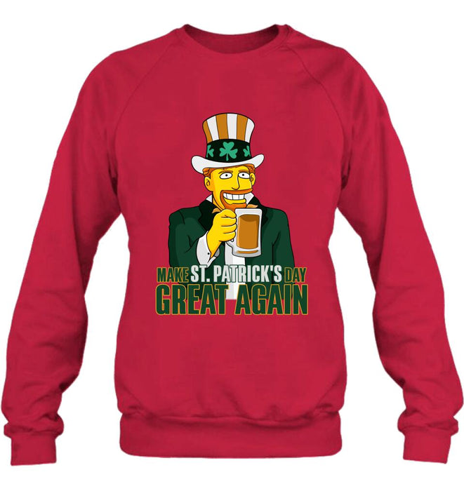 Personalized St. Patrick's Day Shirt - Make St. Patrick's Day Great Again