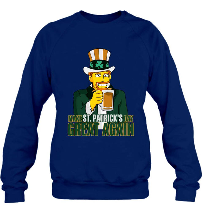 Personalized St. Patrick's Day Shirt - Make St. Patrick's Day Great Again