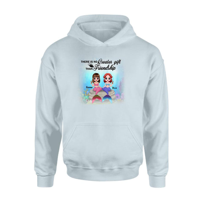 Personalized Mermaid Friends/Sister Shirt - Gift Idea For Mermaid Lover - There Is No Greater Gift Than Friendship