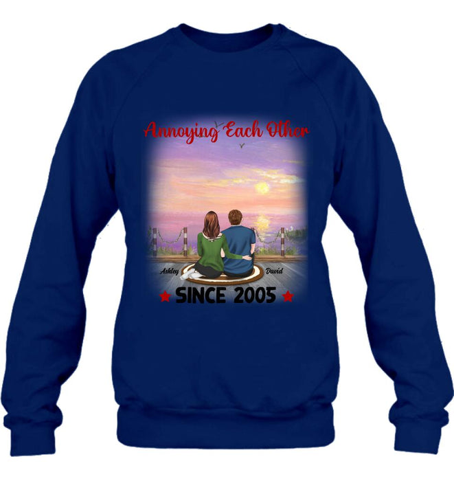 Personalized Annoying Couple T-Shirt - Gift Idea For Couple - Annoying Each Other For Valentine's Day