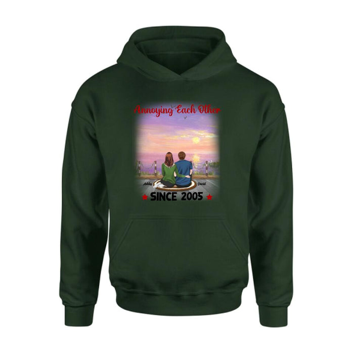 Personalized Annoying Couple T-Shirt - Gift Idea For Couple - Annoying Each Other For Valentine's Day