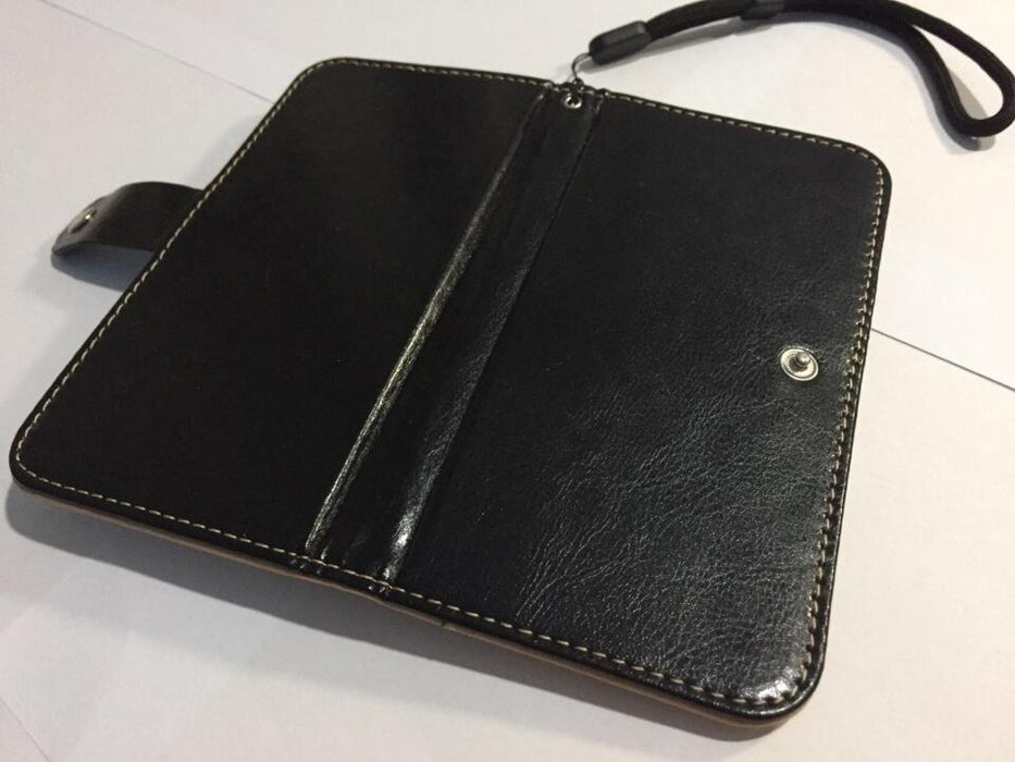 Personalized I Am A July Girl Flip Leather Purse For Mobile Phone - Birthday Gift Idea For Girl