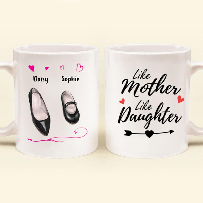 Personalized Coffee Mug - Mother and Daughter - Best Gift For Mother's Day - Like mother like daughter - FX958R
