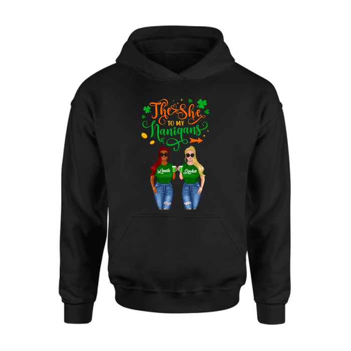 Personalized Friends Shirt - Gift Idea For St Patrick's Day - The She To My Nanigans