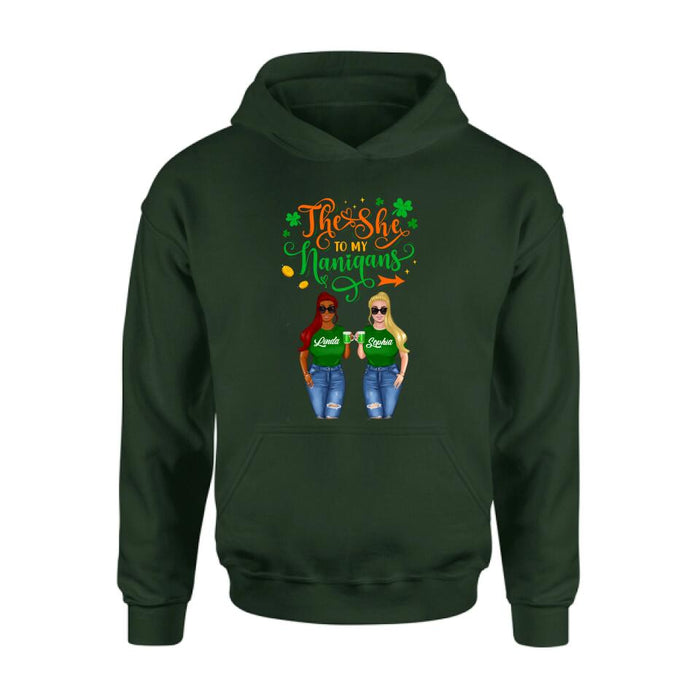 Personalized Friends Shirt - Gift Idea For St Patrick's Day - The She To My Nanigans