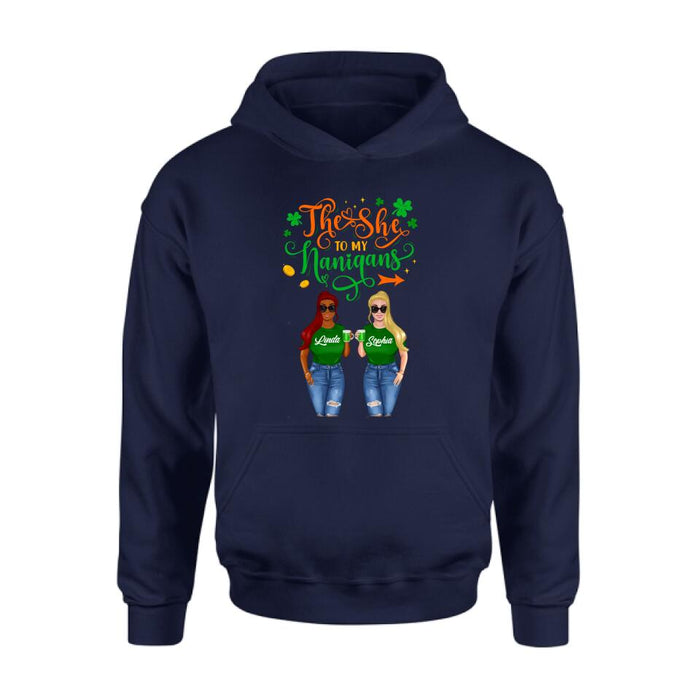 Personalized Friends Shirt - Gift Idea For St Patrick's Day - The She To My Nanigans