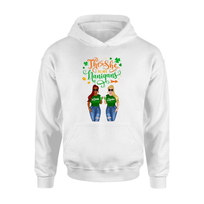 Personalized Friends Shirt - Gift Idea For St Patrick's Day - The She To My Nanigans