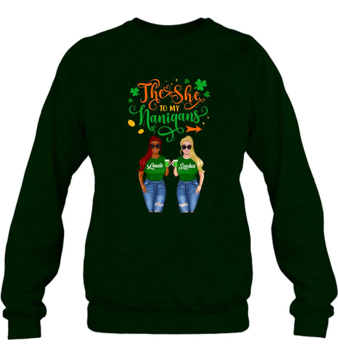 Personalized Friends Shirt - Gift Idea For St Patrick's Day - The She To My Nanigans