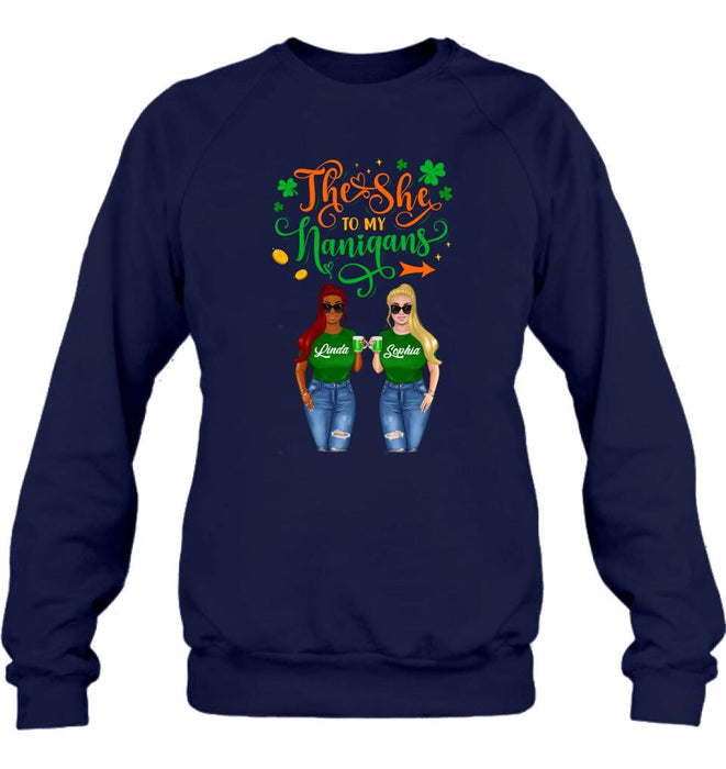 Personalized Friends Shirt - Gift Idea For St Patrick's Day - The She To My Nanigans