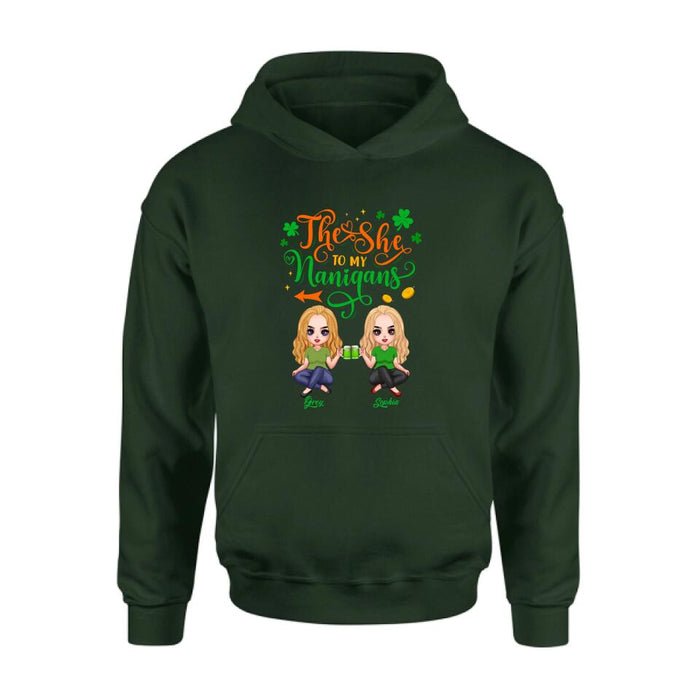 Personalized Friends Shirt - Gift Idea For St Patrick's Day - The She To My Nanigans