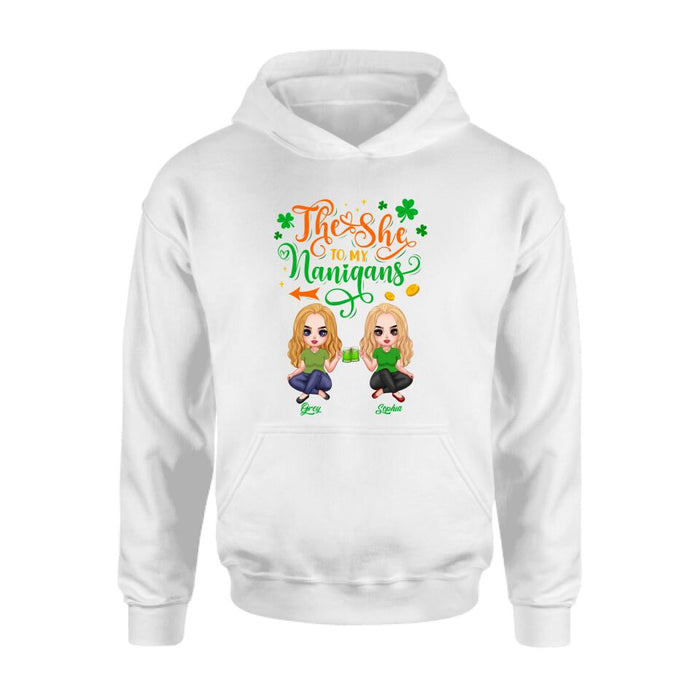Personalized Friends Shirt - Gift Idea For St Patrick's Day - The She To My Nanigans