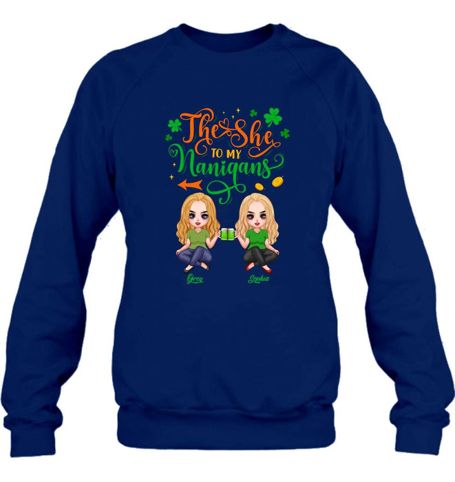Personalized Friends Shirt - Gift Idea For St Patrick's Day - The She To My Nanigans