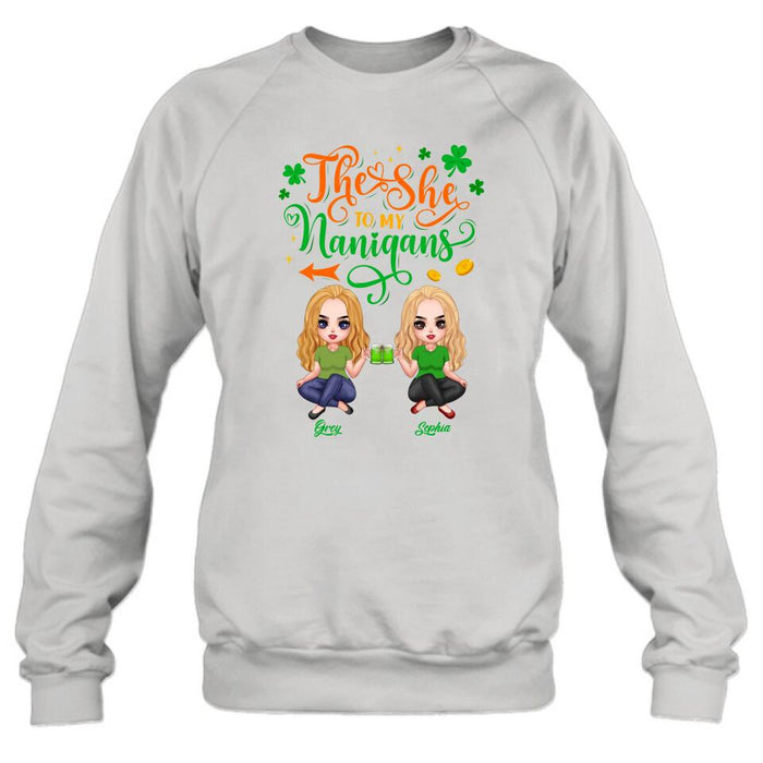 Personalized Friends Shirt - Gift Idea For St Patrick's Day - The She To My Nanigans
