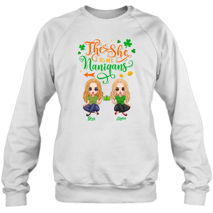 Personalized Friends Shirt - Gift Idea For St Patrick's Day - The She To My Nanigans