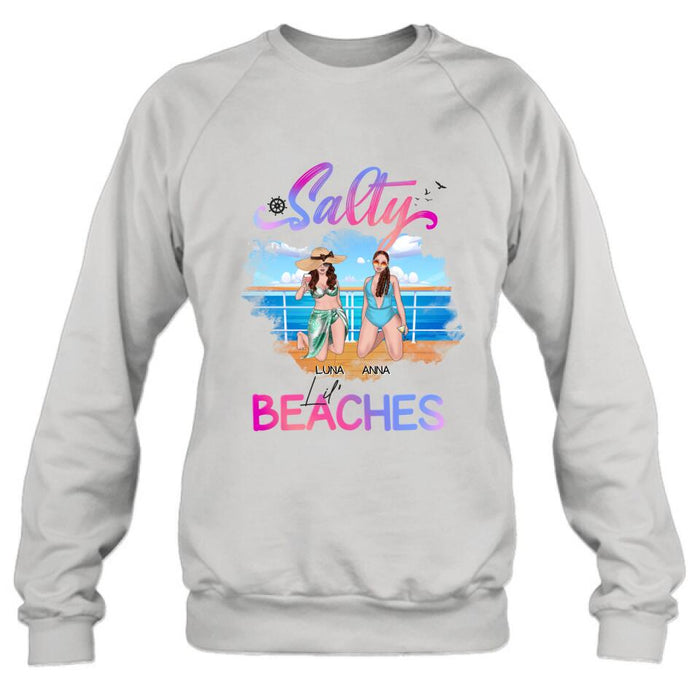 Personalized Cruising Friends Shirt - Up to 4 People - Gift Idea For Friends - Salty Lil' Beaches