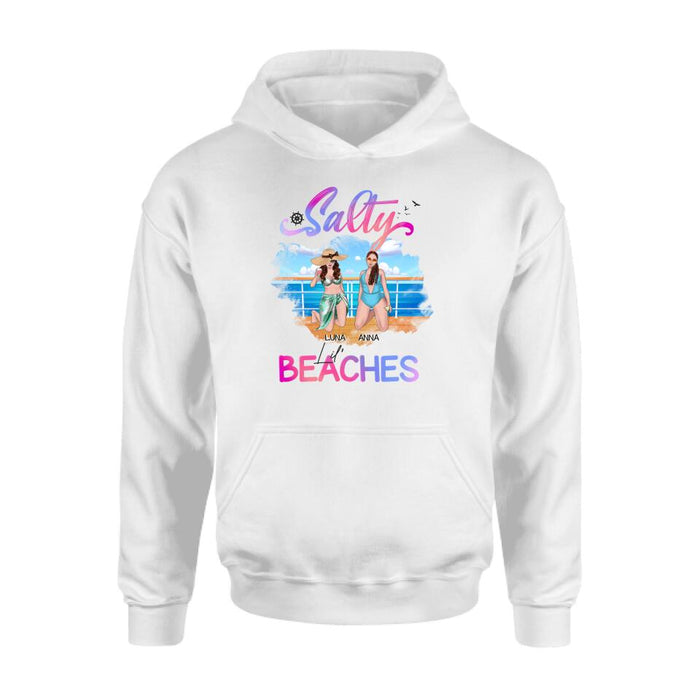 Personalized Cruising Friends Shirt - Up to 4 People - Gift Idea For Friends - Salty Lil' Beaches