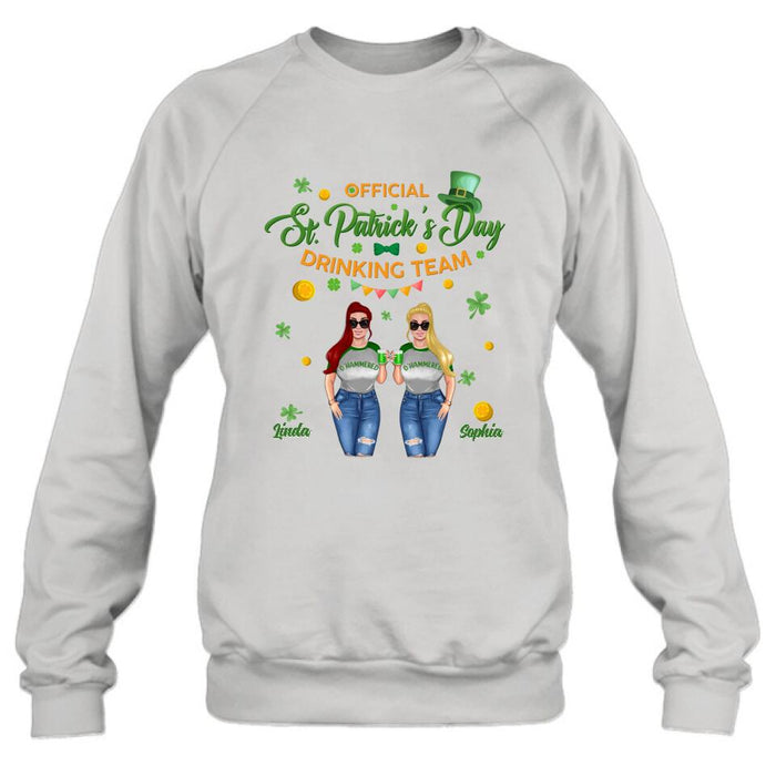 Personalized Drunker Half Shirt - Gift Idea For St. Patrick's Day - She Is My Drunker Half