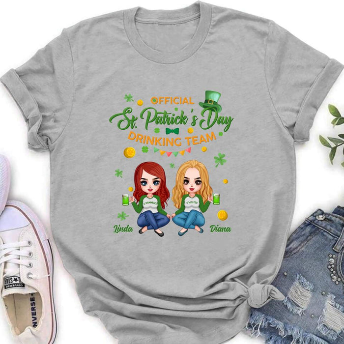Personalized Drunker Half Shirt - Gift Idea For St. Patrick's Day - She Is My Drunker Half