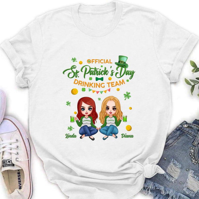 Personalized Drunker Half Shirt - Gift Idea For St. Patrick's Day - She Is My Drunker Half