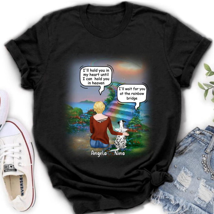 Personalized Memorial Dog Shirt - Up to 4 Dogs - Memorial Gift For Dog Lovers