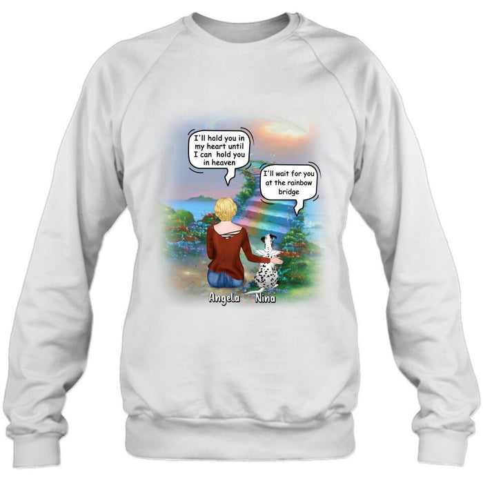 Personalized Memorial Dog Shirt - Up to 4 Dogs - Memorial Gift For Dog Lovers