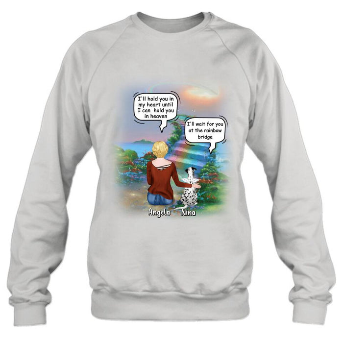Personalized Memorial Dog Shirt - Up to 4 Dogs - Memorial Gift For Dog Lovers