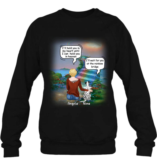 Personalized Memorial Dog Shirt - Up to 4 Dogs - Memorial Gift For Dog Lovers