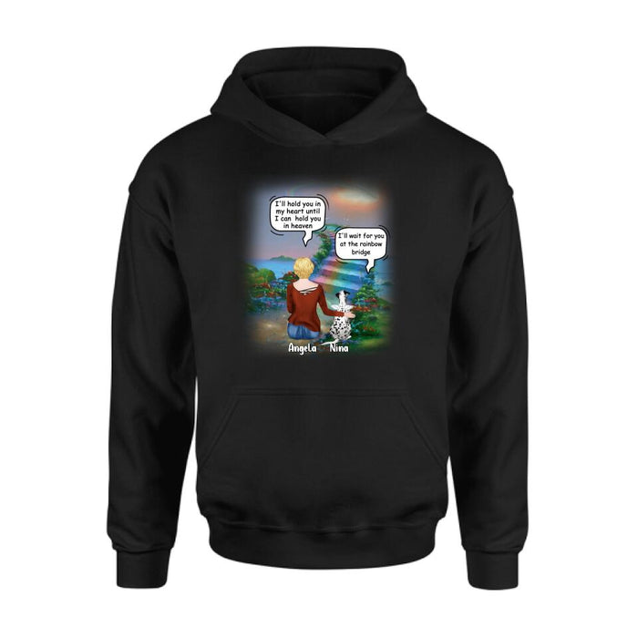 Personalized Memorial Dog Shirt - Up to 4 Dogs - Memorial Gift For Dog Lovers