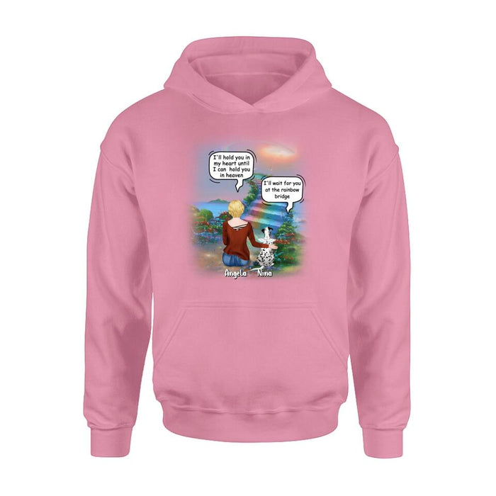 Personalized Memorial Dog Shirt - Up to 4 Dogs - Memorial Gift For Dog Lovers